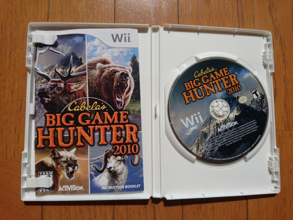 wii北米版 BIG　GAME　HUNTER　2010