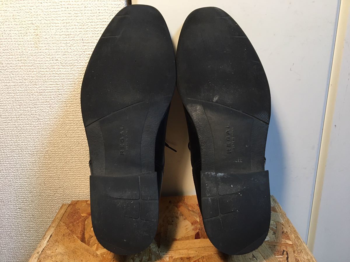 629)REGAL リーガル ビジネスシューズ ストレートチップ GOEX 24.5cm 紳士靴_画像7
