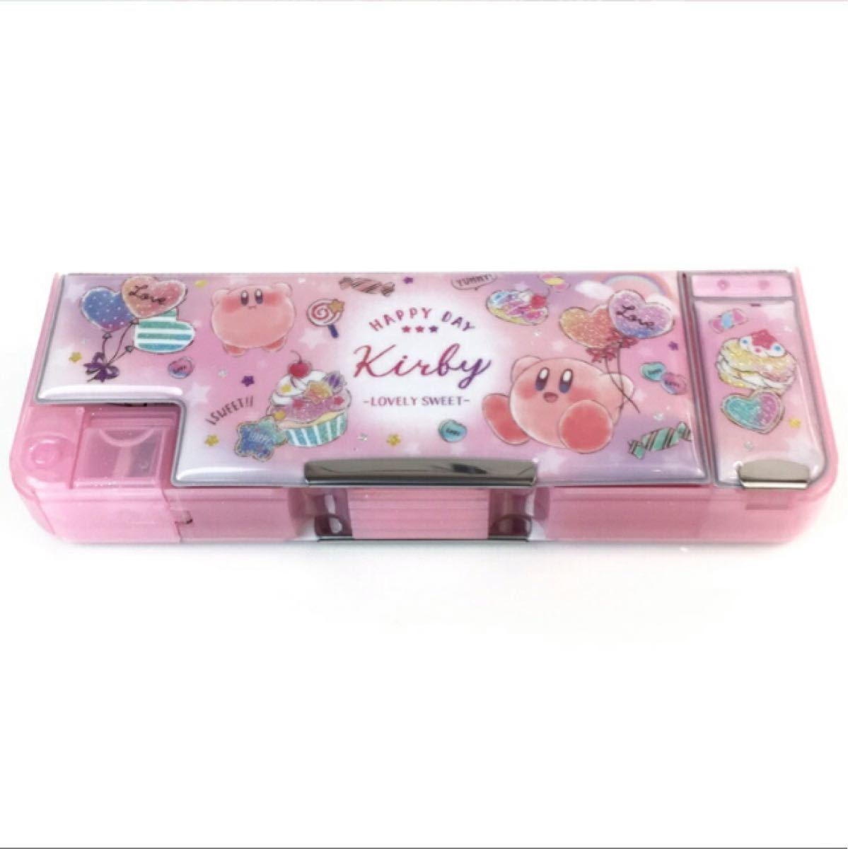 新品未使用品】星のカービィ筆箱 両面開き 鉛筆削り時間割り 新品未使用品】星のカービィ筆箱 両面開き 鉛筆削り時間割り