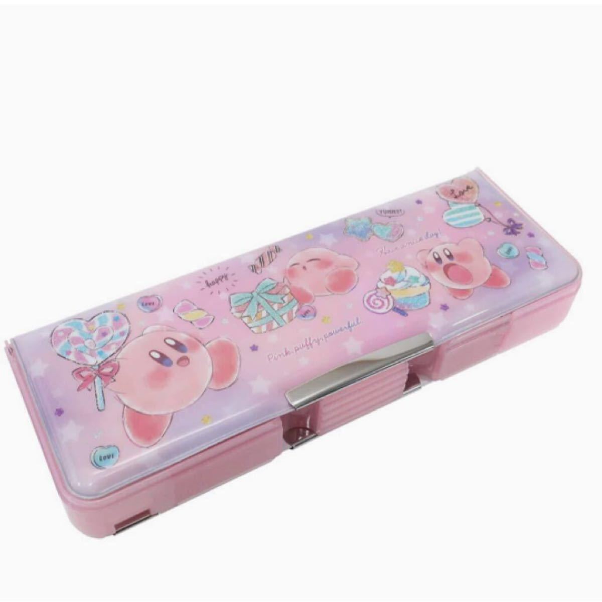 新品未使用品】星のカービィ筆箱 両面開き 鉛筆削り時間割り 新品未使用品】星のカービィ筆箱 両面開き 鉛筆削り時間割り