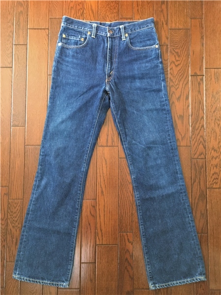 ＵＳＡ製 バレンシア工場 リーバイス ＬＥＶＩ’Ｓ ５１７ ビンテージ レプリカ ビッグＥ ブーツカット ジーンズ ｗ３３ 復刻 デニム_画像1