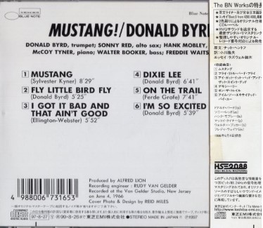 ■□Donald Byrd ドナルド・バードMustang□■_4988006731653