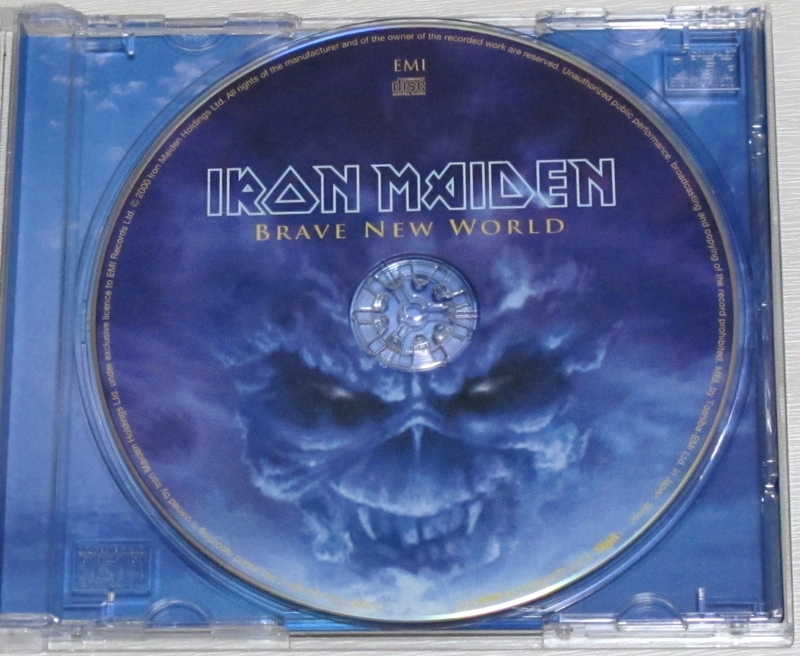 * iron * Maiden IRON MAIDEN Bray vu* new * world BRAVE NEW WORLD the first times limitation sticker attaching with belt Japanese record TOCP-65418 as good as new 