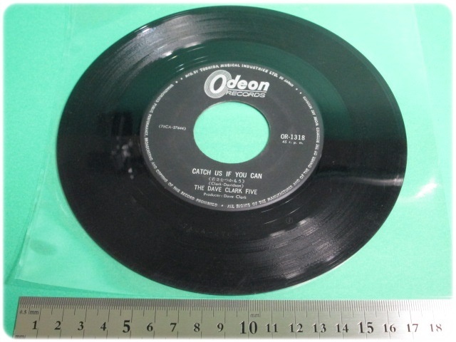 EPレコード 若さをつかもう The Dave Clark Five オデオンレコード レコードのみ OR-1318/aa8621_画像1