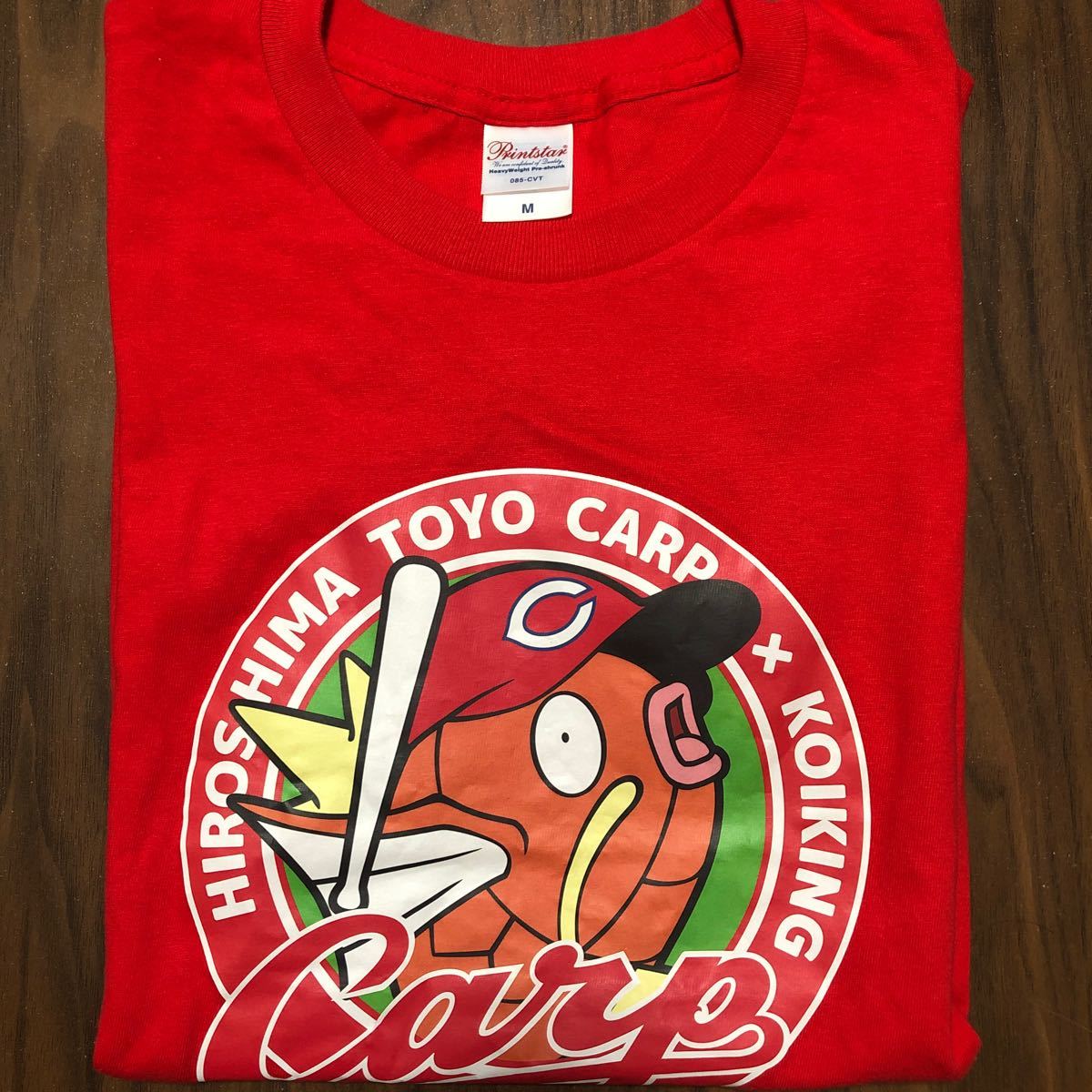 Paypayフリマ 広島カープ ポケモン コイキング コラボtシャツ 広島東洋カープ