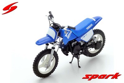 【2021秋冬新作】 ■スパークモデル 1/12 ヤマハPW50 ブルー オートバイ