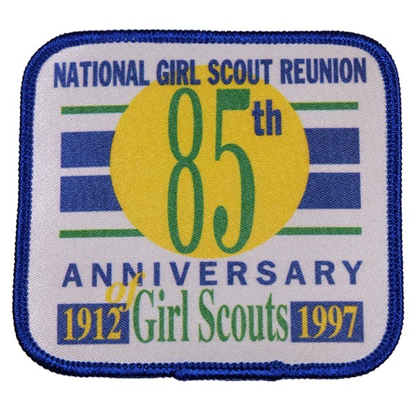 PI57 NATIONAL GIRL SCOUT REUNION 85th ANNIVERSARY ガールスカウト ワッペン パッチ ロゴ エンブレム アメリカ 米国 USA 輸入雑貨_画像1