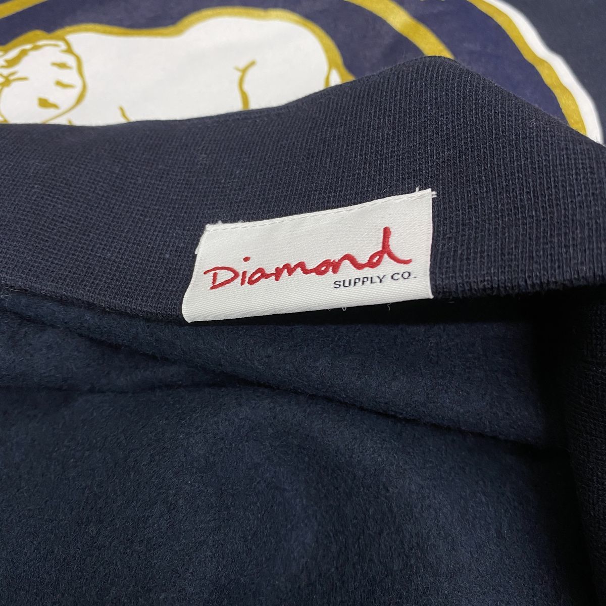 送料無料【2XL】Diamond Supply Co. 正規品 トレーナー crewneck ダイヤモンドサプライ ピスタグ付き 象柄 PushingJewelsCrew_画像5