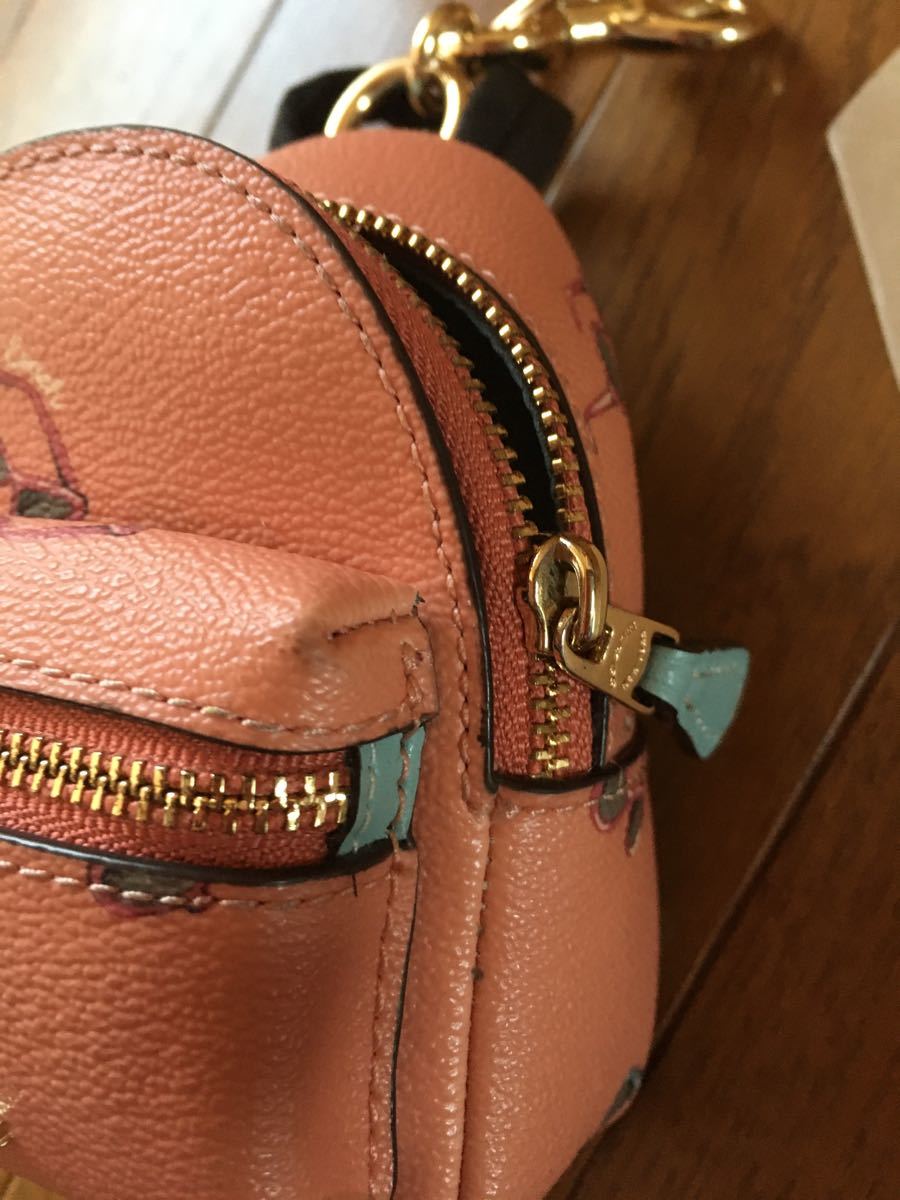 コーチ COACH リュック型キーホルダー チャーム付きキーホルダー 小銭入れ