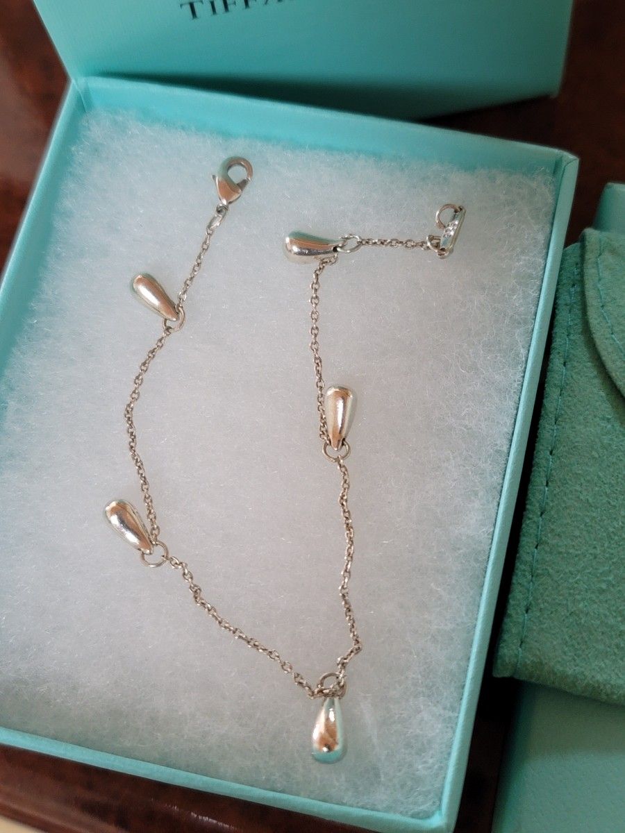 特別セール❗️美品‼️ Tiffany & Co. シルバーブレスレット　ドロップ Tiffany & Co ティファニー ドロップ ブレスレット シルバー｜Yahoo