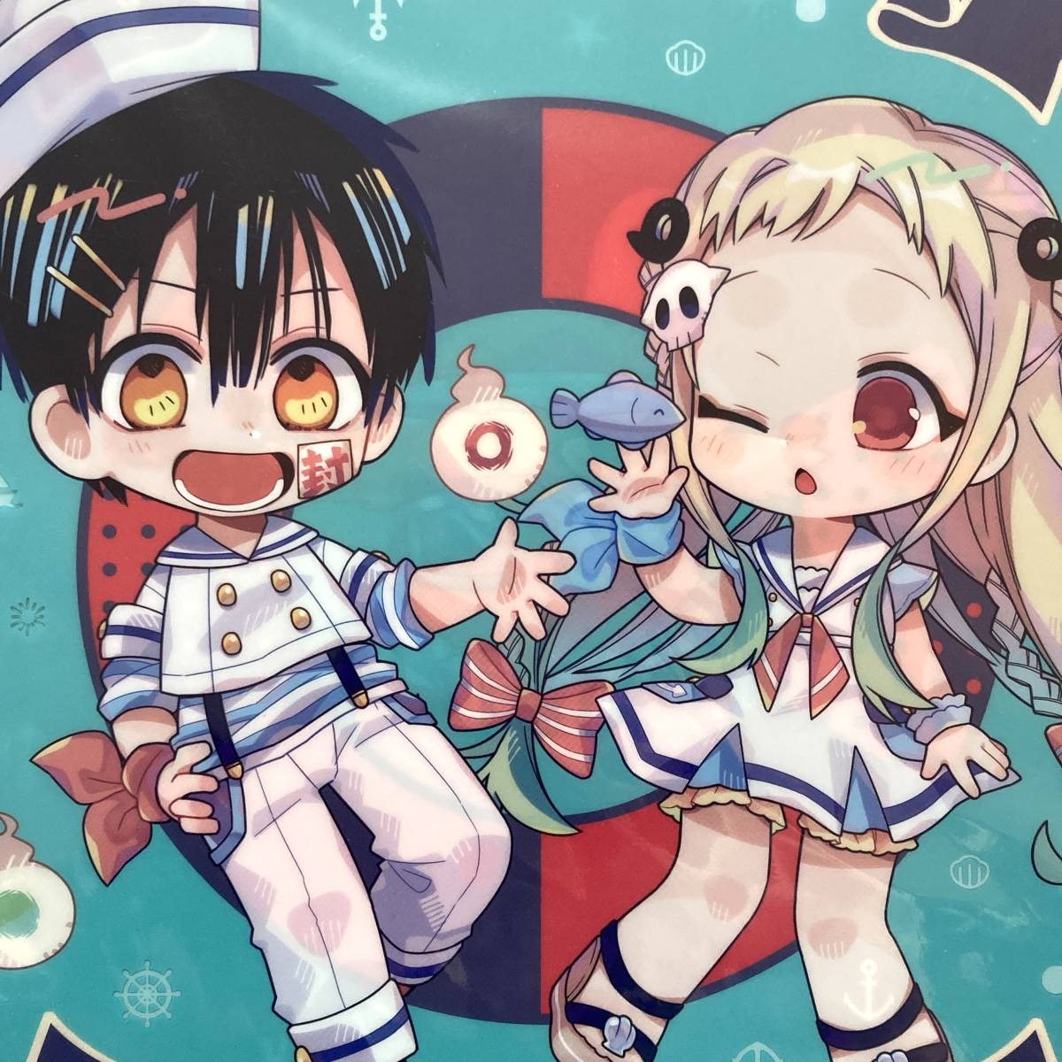 ヤフオク! - 【地縛少年花子くん◇クリアファイル】八尋寧々 マリン AG...