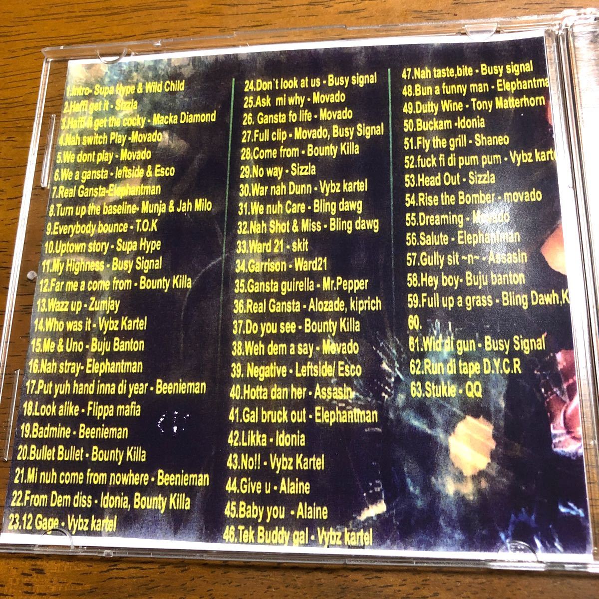 dancehall reggae mix cd 4セット