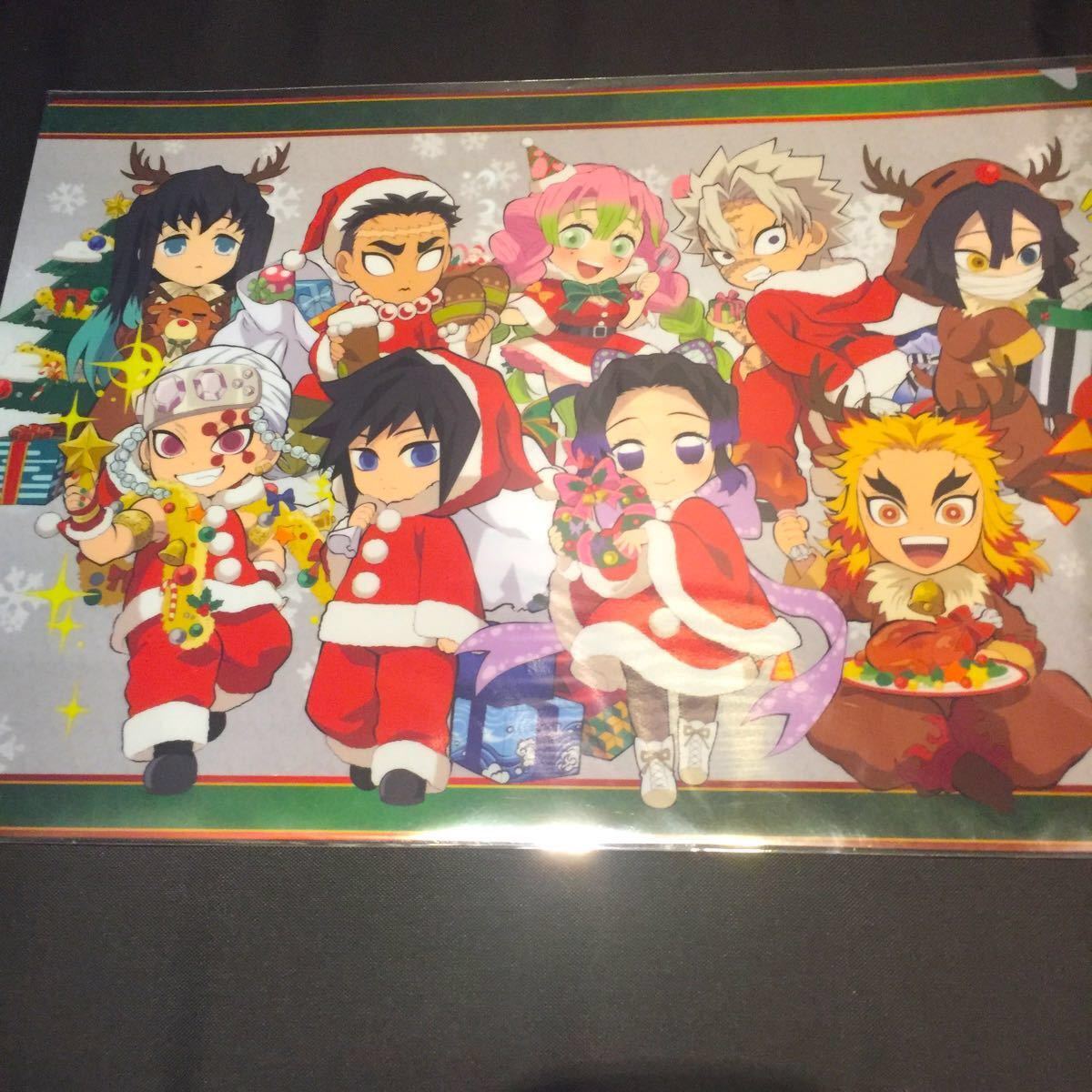 鬼滅の刃 クリスマス クリアファイル 柱 ufotable cafe 煉獄 鬼滅の刃 クリスマス クリアファイル 柱 ufotable cafe 煉獄