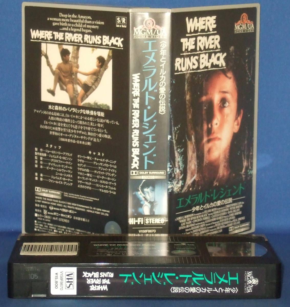 エメラルド・レジェンド　ー少年とイルカの愛の伝説ー　(86) 字幕 VHS レンタルUP