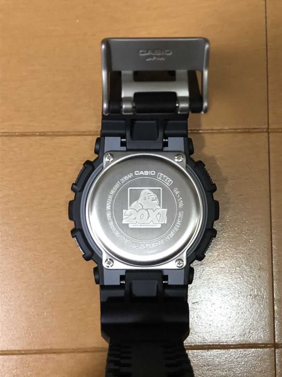 X-LARGE x G-SHOCK GA-110 20周年記念コラボウォッチ 新品未使用品_画像4