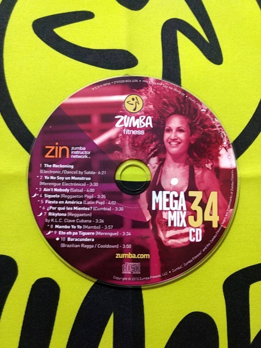ZUMBA　ズンバ　MEGAMIX34　メガミックス３４　CD　インストラクター専用