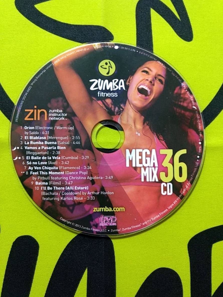 ZUMBA　ズンバ　MEGAMIX36　メガミックス３６　CD　インストラクター専用