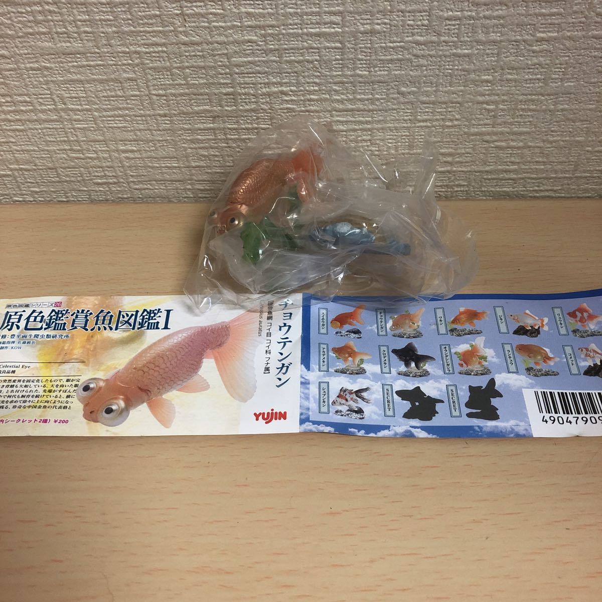 yujin原色鑑賞魚図鑑Ⅰ【チョウテンガン】未使用品_画像1