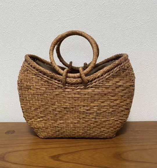 新入荷 新デザイン 未使用品 長野産 職人手編み 網代編み 山葡萄籠