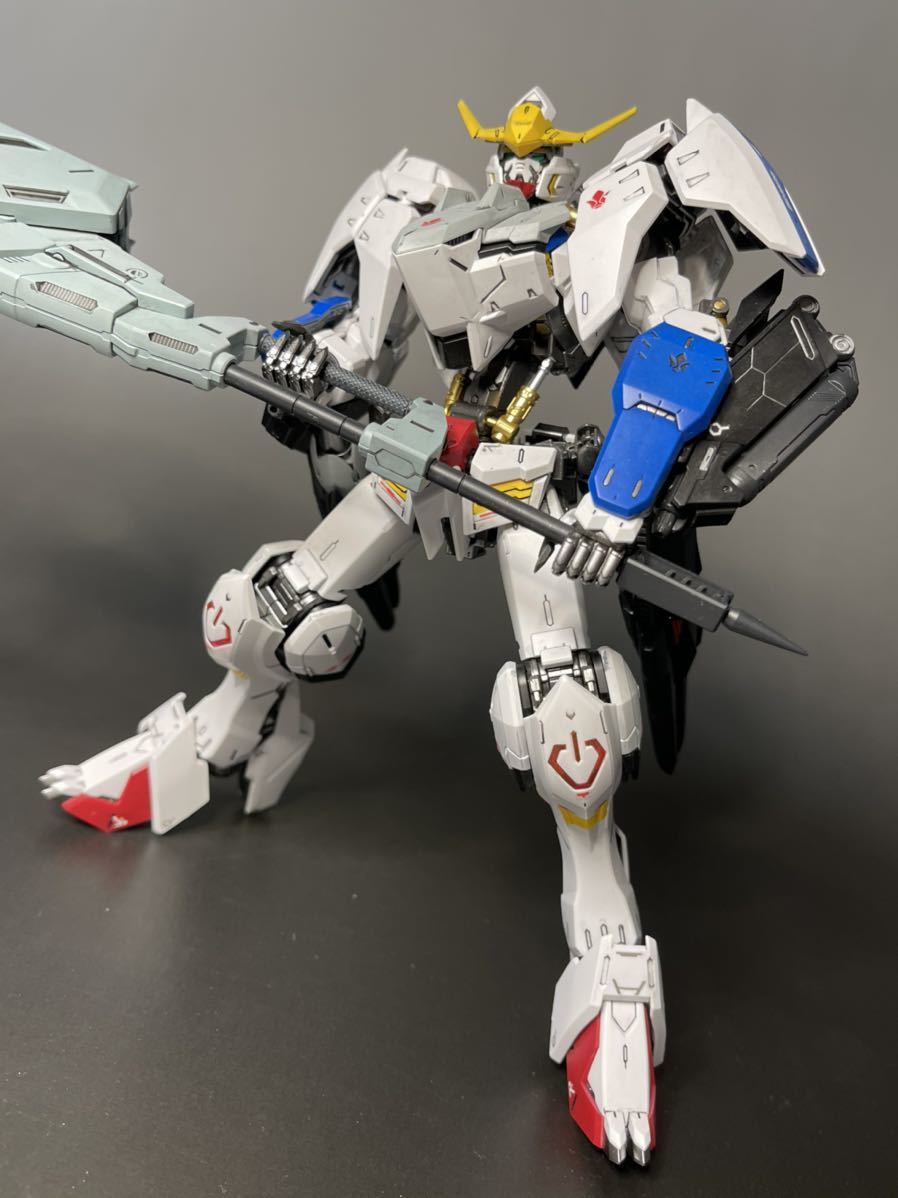MG 1/100 Gundam bar batos+ enhancing parts set ( painting final product )