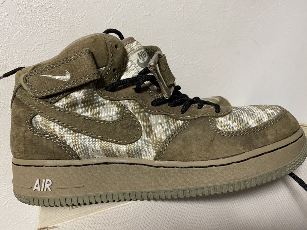 2004 NIKE AF まとめ買いでお得 X MID RECON 上品 1 新品 FORCE AIR 309040-331 US8.5