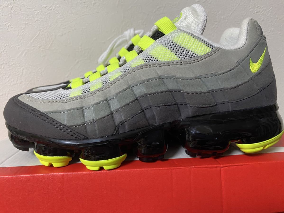 2018 NIKE AIR VAPORMAX 95 イエローグラデ 23.5センチ 新品 AJ7292-001