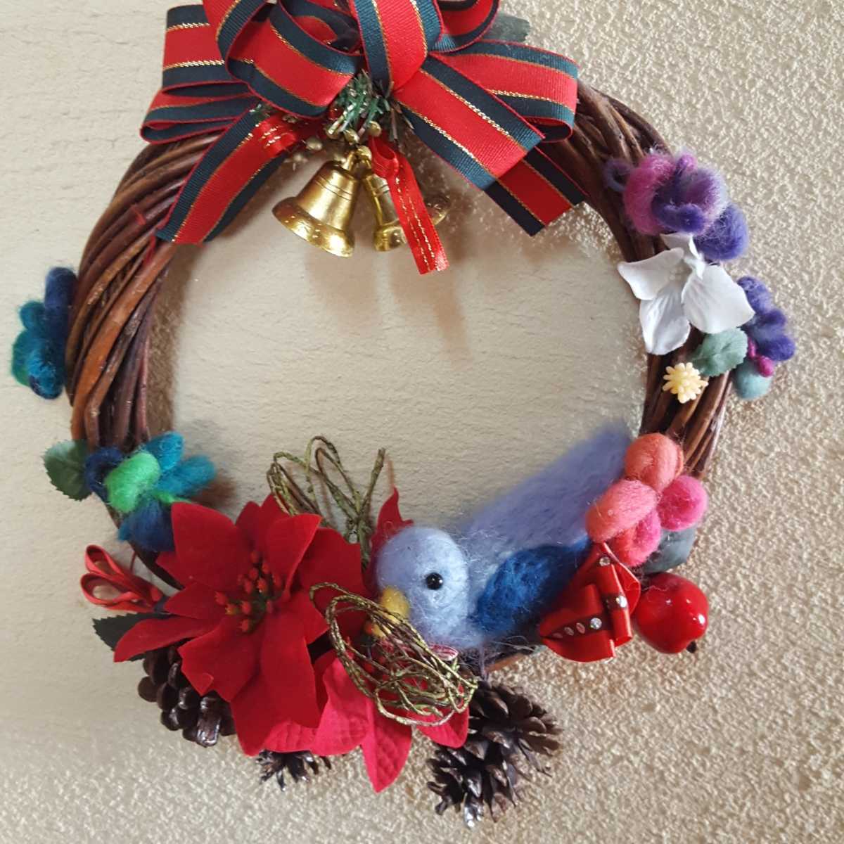 ヤフオク クリスマスリース コットン 羊毛 フェルト 手作 ヤフオク クリスマスリース コットン 羊毛 フェルト 手作