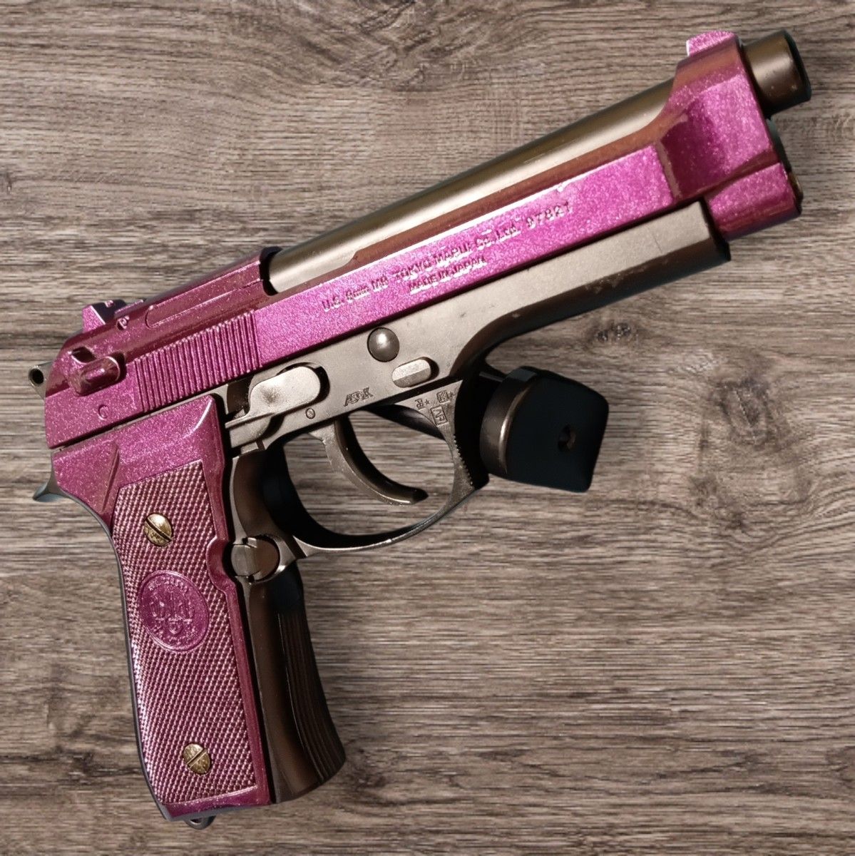 カスタム品 エアコッキングガン M92F 対象年齢18歳以上｜Yahoo!フリマ