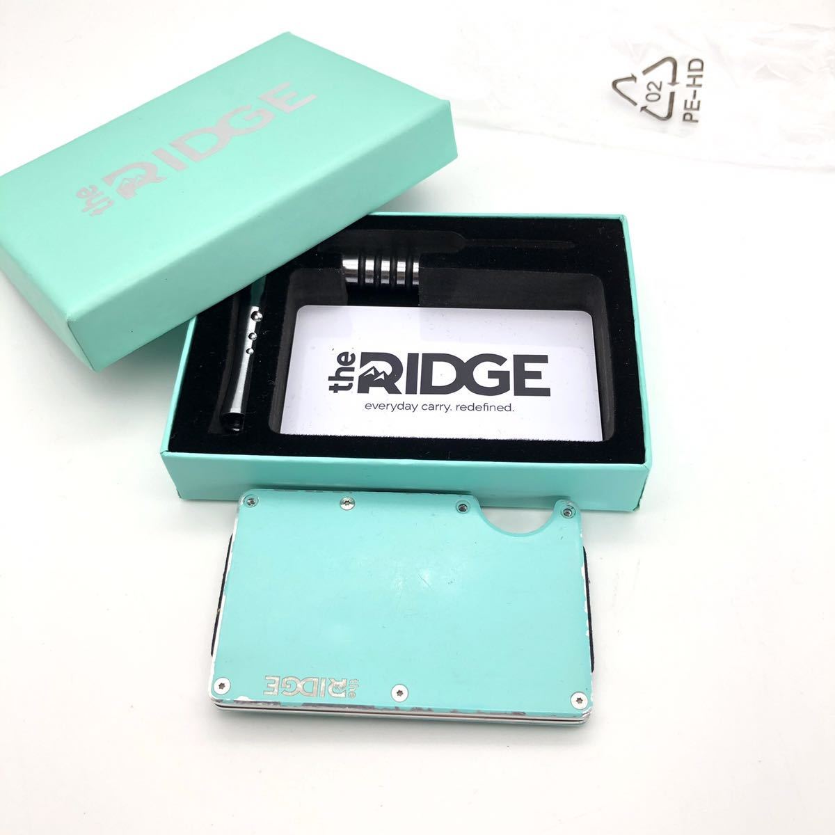 the RIDGE ザリッジ カードケース マネークリップ 財布
