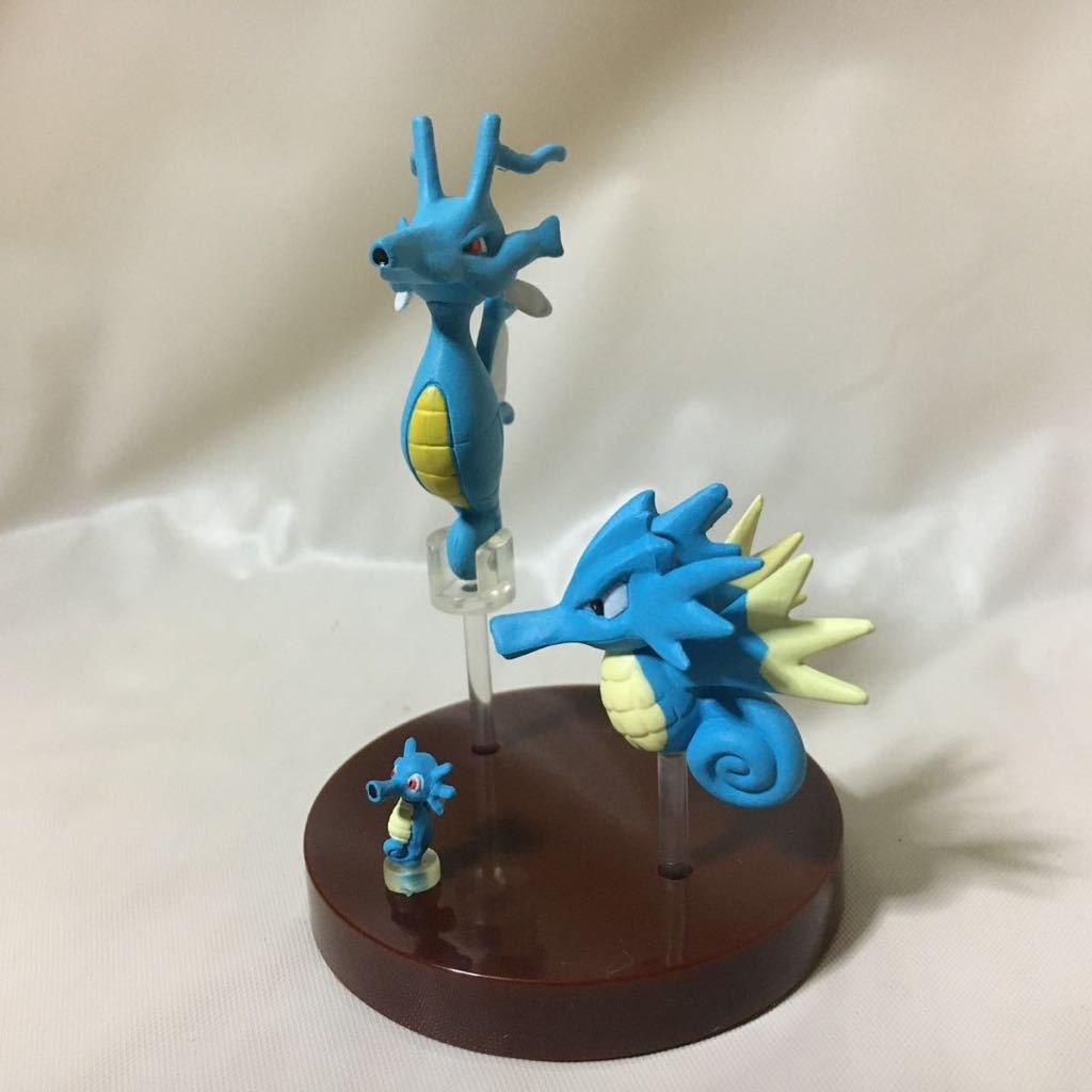 タッツー&シードラ&キングドラ ポケットモンスター 立体ポケモン図鑑 第4集 Pokmon 任天堂 フィギュア ガシャポン タッツー&シードラ&キングドラ ポケットモンスター 立体ポケモン図鑑 第4集 Pokmon 任天堂 フィギュア ガシャポン