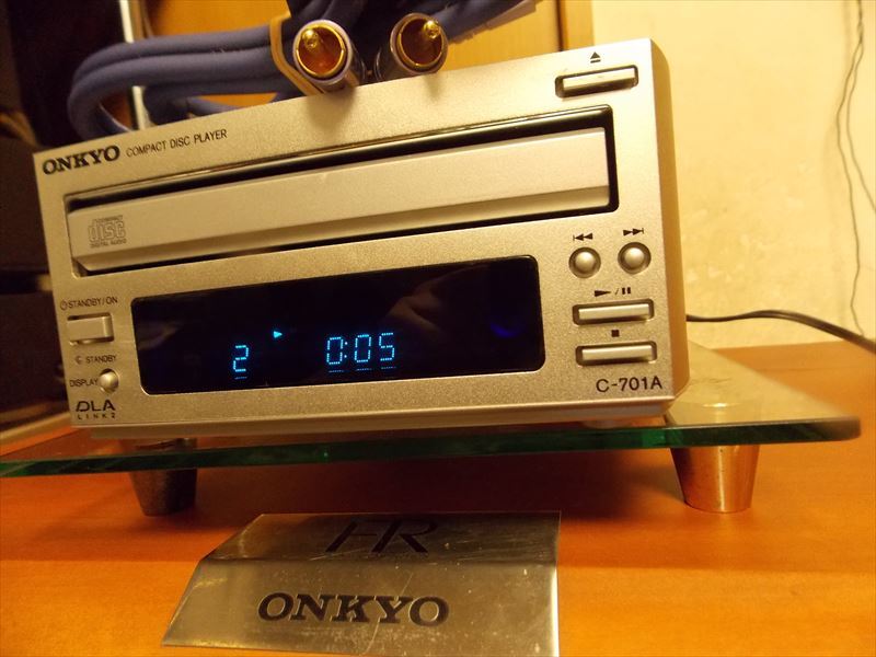 ONKYO C-701A 動作・状態良好　INTEC ONKYO製HIGH GRADE CABLE付属_画像2