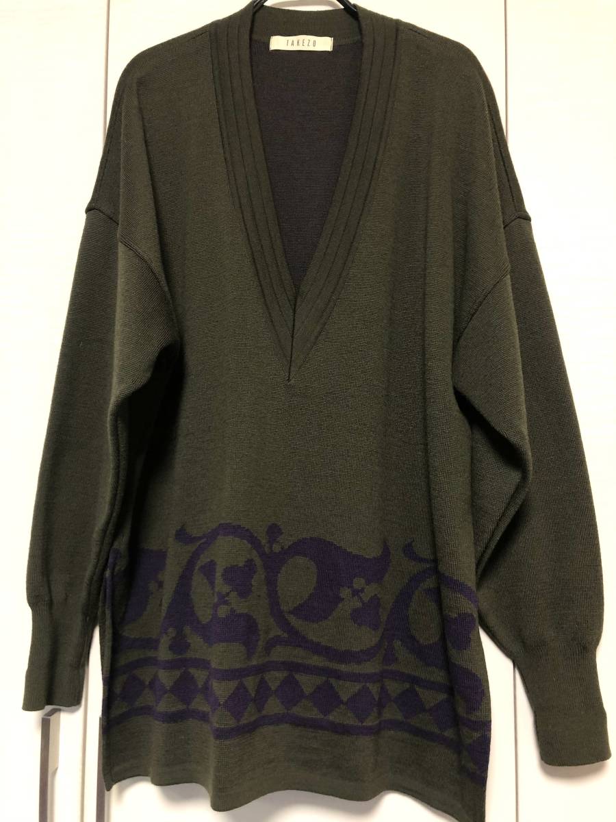 【新作からSALEアイテム等お得な商品満載】 ■TAKEZOタケゾー チュニックロングセーター Fサイズ M~LL 伸縮性抜群 ゆったりデザイン 約3万円 スリット有 ウール100 新品同様 Lサイズ 【新作からSALEアイテム等お得な商品満載】 ■TAKEZOタケゾー チュニックロングセーター Fサイズ M~LL 伸縮性抜群 ゆったりデザイン 約3万円 スリット有 ウール100 新品同様 Lサイズ
