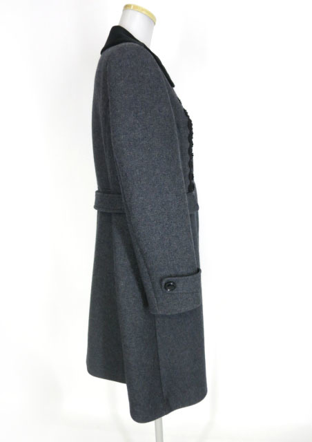 最終値下げ Jane Marple ダブルメルトンのエドワーディアンコート