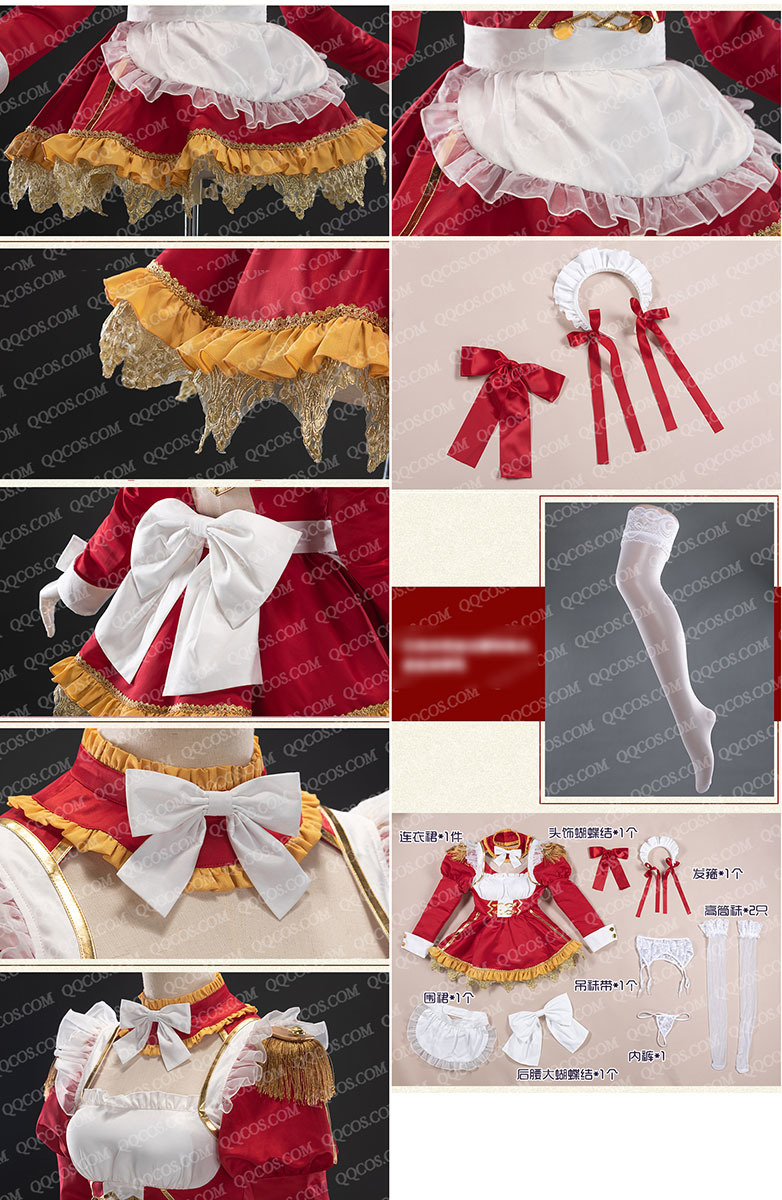 ★コスプレ衣装一部サイズ即納★Fate/Grand Order風 ★FGO風★ネロ★メイド服★高品質_画像3