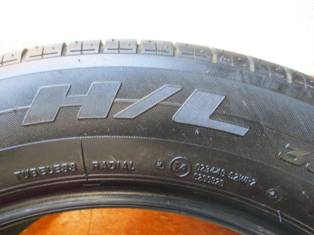 225/60R 18 100H 　H/L　BRIDGESTONE 2015年製、 夏タイヤ4本セット!!保存状態が良く☆☆☆☆_画像6