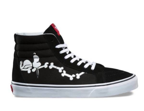 【ラスト1足】新品 完売品 27.5cm バンズ スヌーピー SK8-Hi reissue VANS SNOOPY コラボ スニーカー US9.5 peanuts ヴァンズ コラボ_画像1