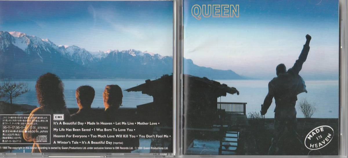 クイーン　Queen　メイド・イン・ヘヴン（国内盤CD）スリーブケース付き_画像2