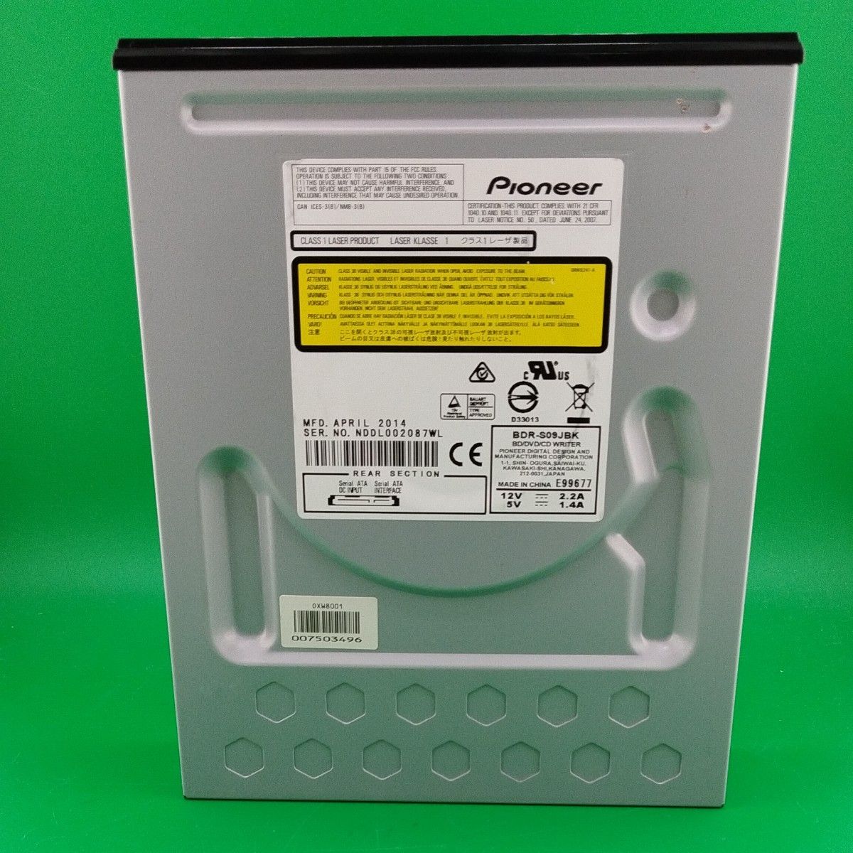 1093）内蔵BDドライブ Pioneer BDR-S09JBK｜Yahoo!フリマ（旧PayPay 