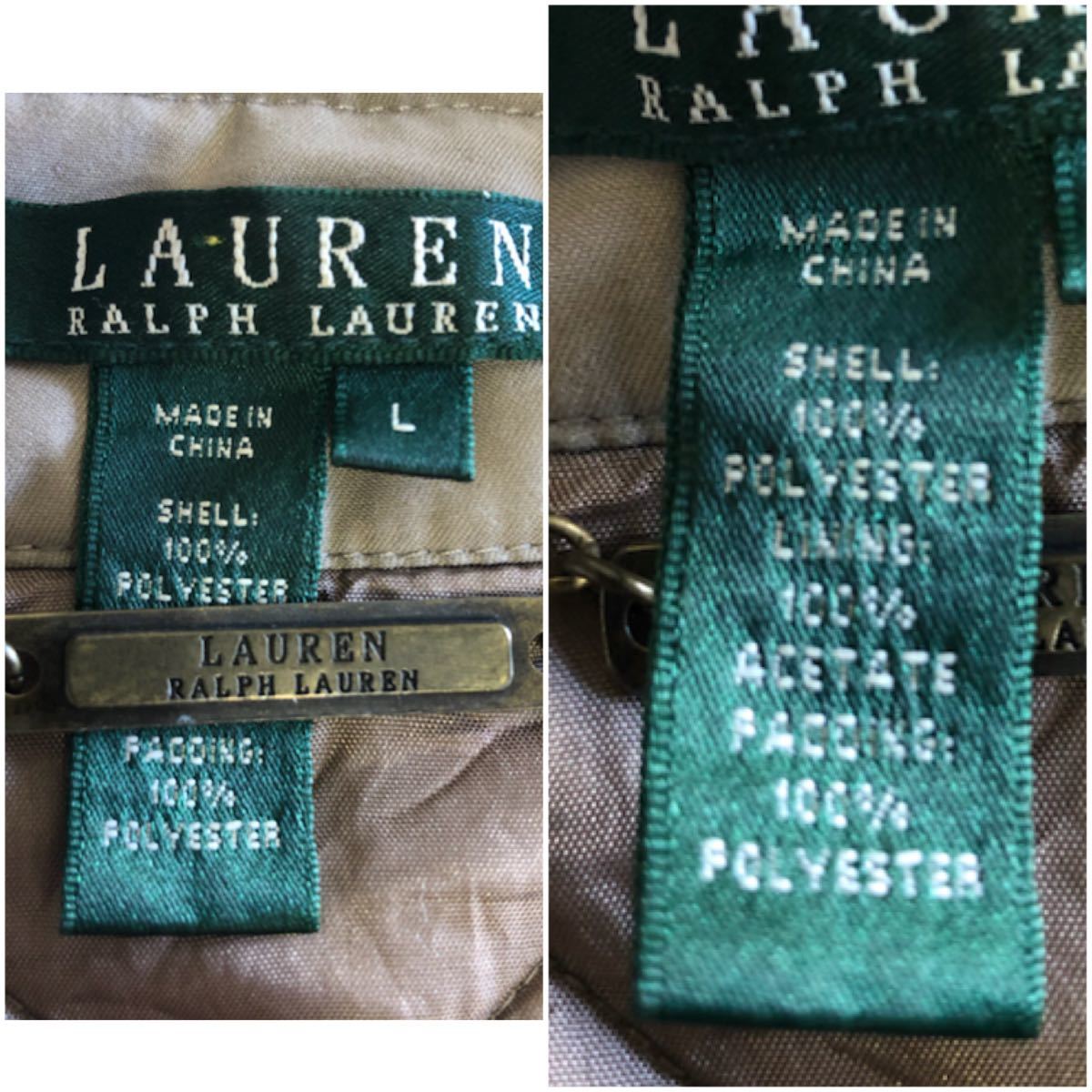 ローレン ラルフローレン　中綿 ベスト　Lauren Ralph Lauren