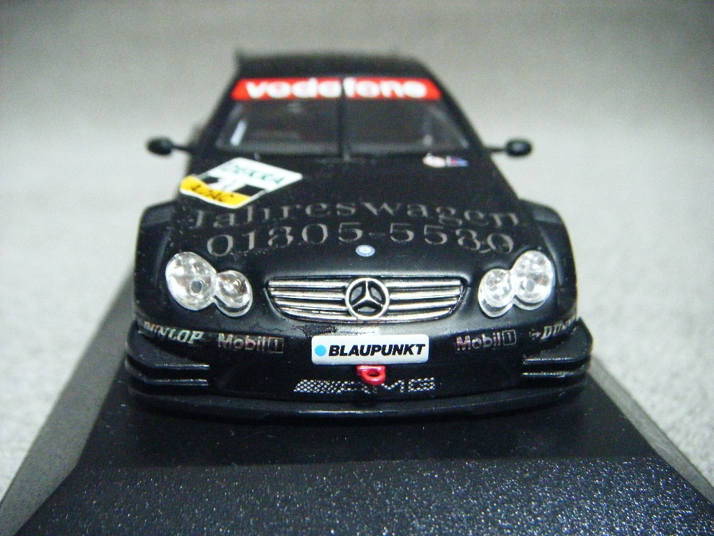 ■ 京商 MINICHAMPS『1/43 Mercedes Benz CLK Coupe DTM 2004 Team Rosberg bernd Maylander 黒 メルセデスベンツ ダイキャストミニカー』_画像3