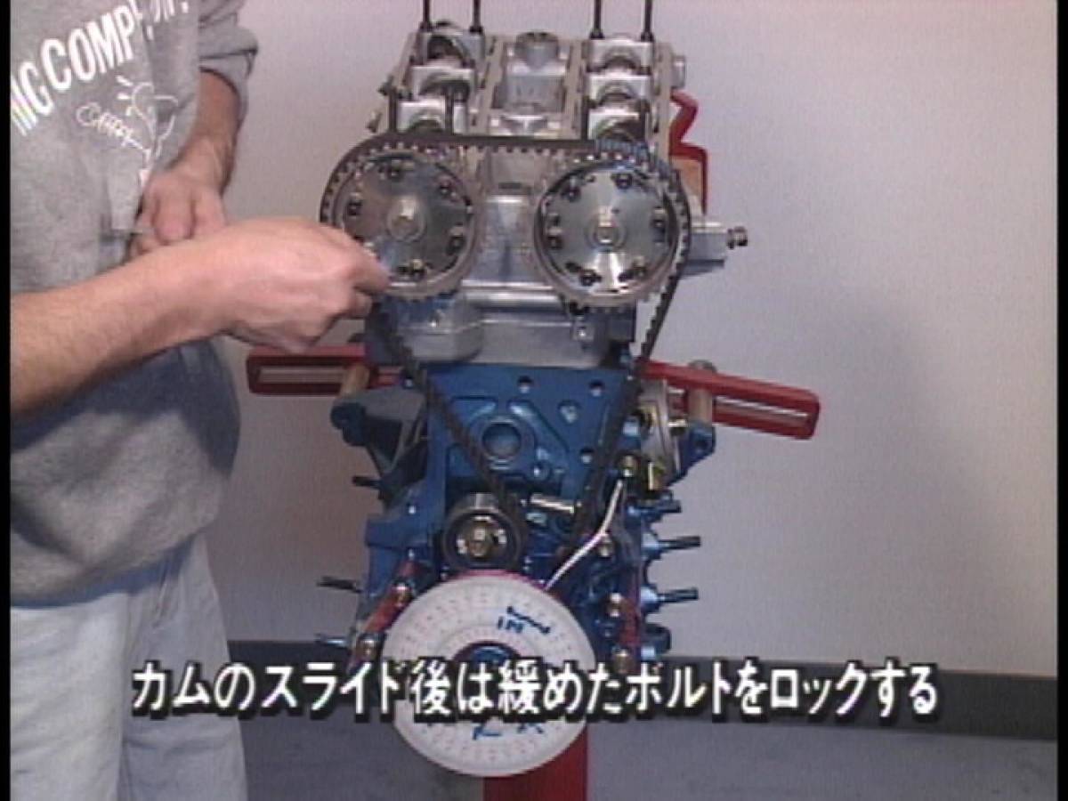Vol.001 DOHC4バルブエンジン組付とベンチテスト　ノウハウ満載決定版!!　TOYOTA 4A-Gエンジンベース　旧車・絶版車DIY お助けマニュアル　_画像9