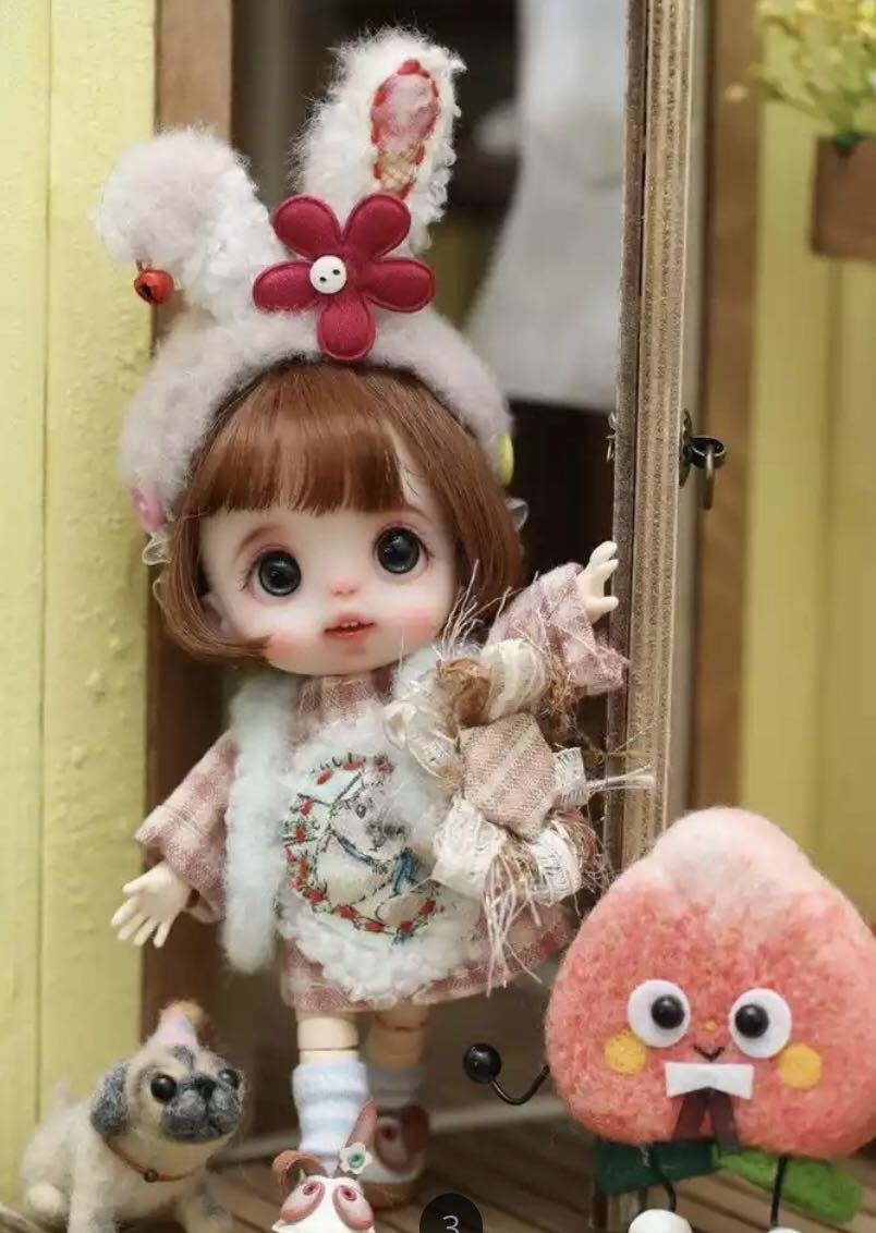粘土 人形 オビツ11 創作人形 オリジナル フルドール