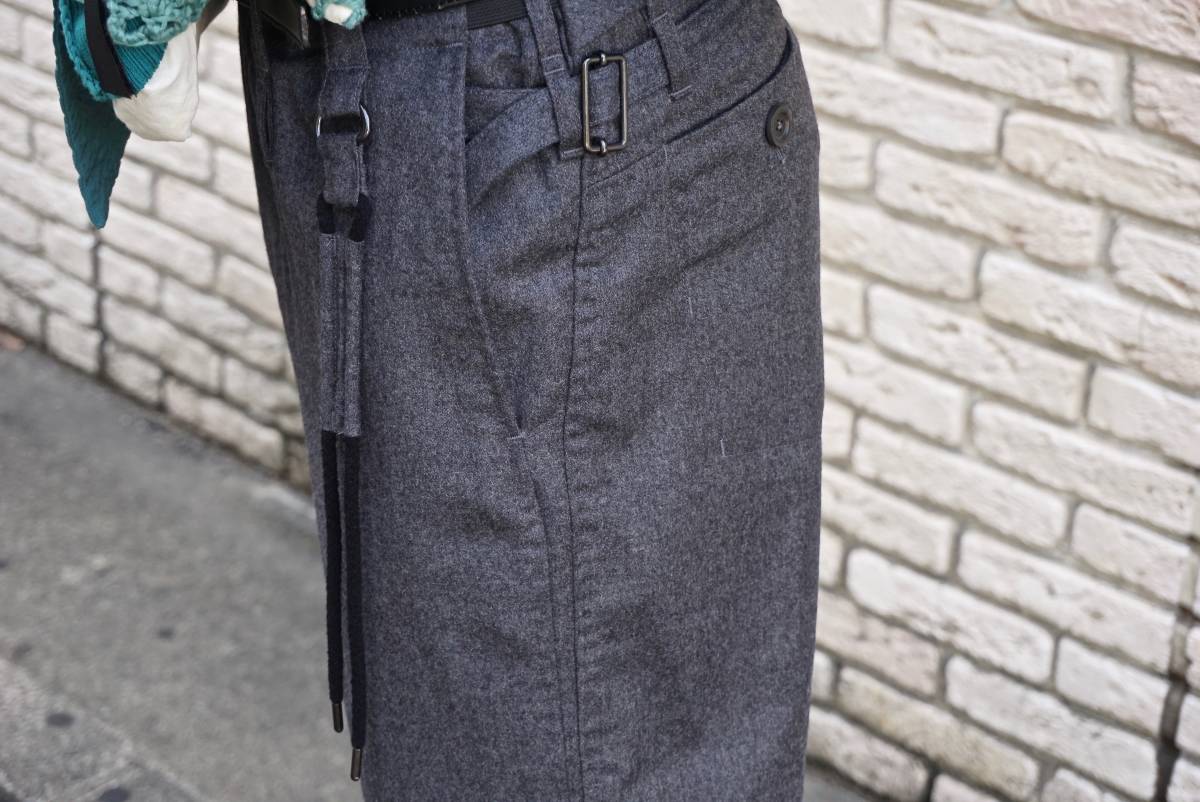 美品 定価8.6万 CRAIG GREEN クレイググリーン 2019AW WOOL UNIFORM TROUSER ウール ユニフォーム トラウザー  パンツ Sサイズ W30 SN