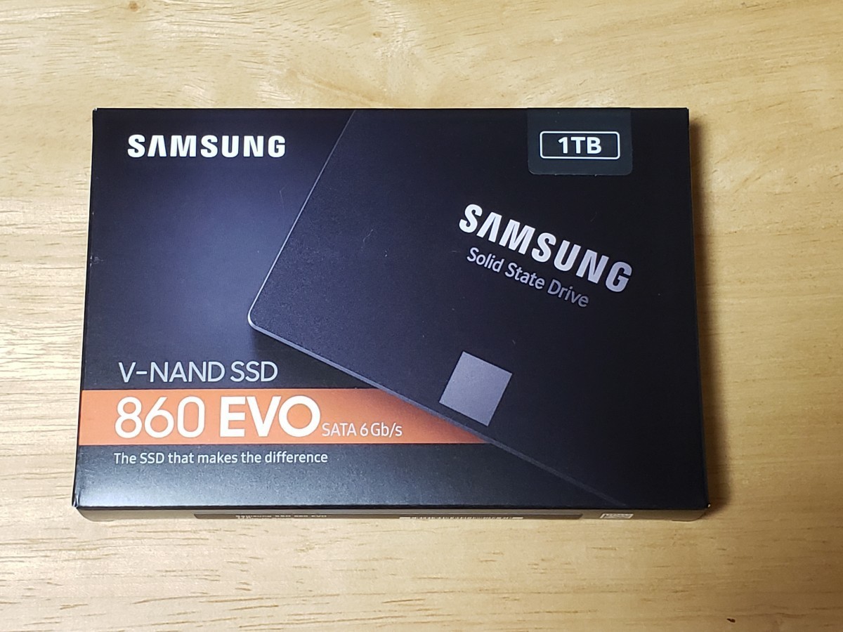 未開封 SAMSUNG 1TB SSD 860 EVO MZ-76E1T0B