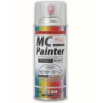 デイトナ 68660 MCペインター 缶スプレー 塗料 X04W サフェーサ ホワイト 300ml_画像1
