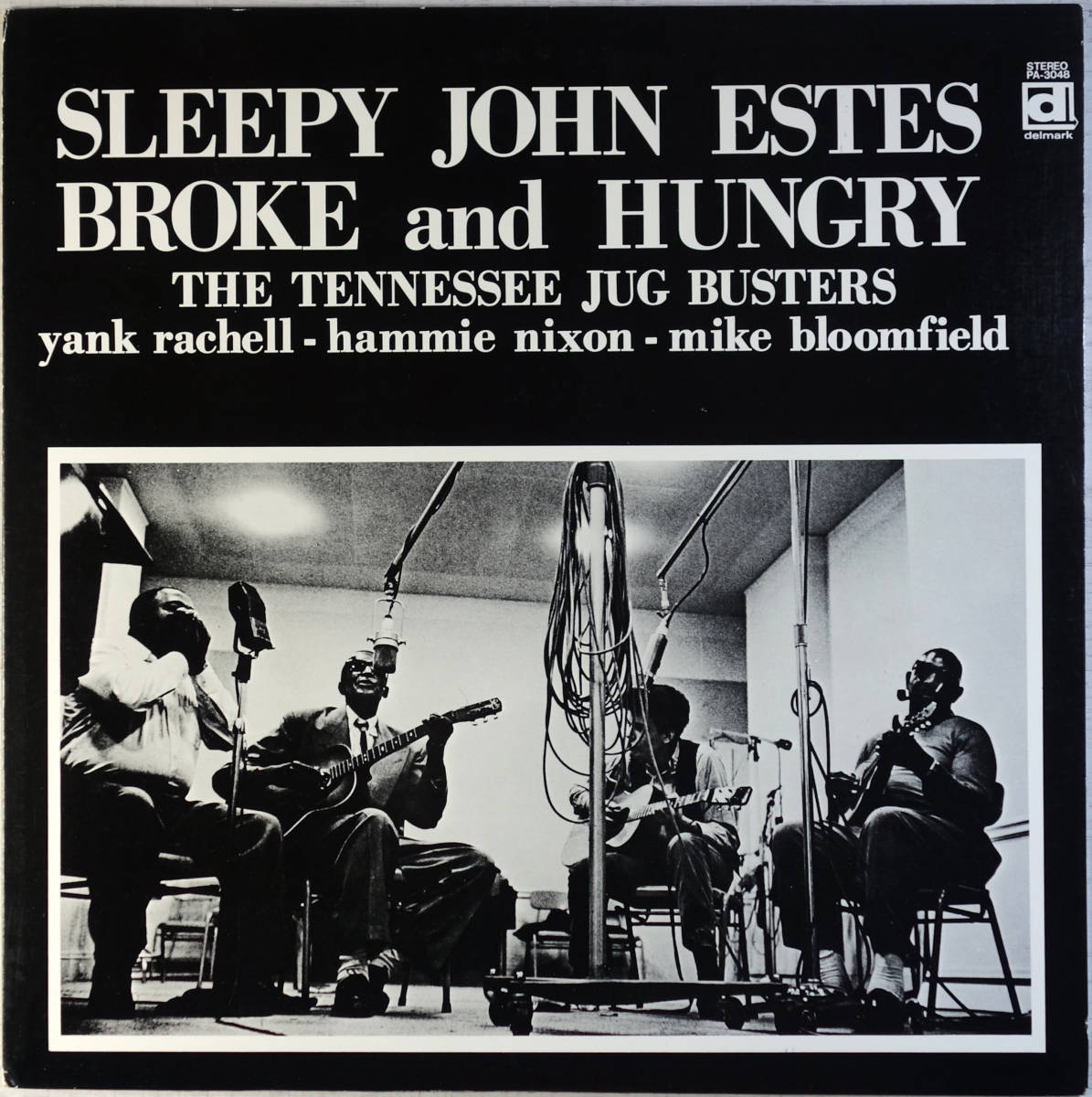 ◆SLEEPY JOHN ESTES/BROKE AND HUNGRY (JPN LP) -Mike Bloomfield. Delmark_画像1