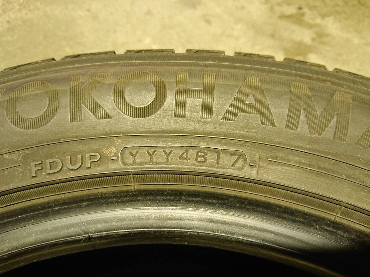 ☆バリ山！！☆ 225/55R17　97Q　YOKOHAMA　iceGUARD　iG50PLUS　スタッドレス　４本　A104_画像3