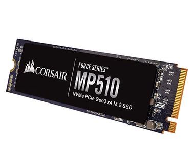 新品未開封 Corsair 内蔵SSD Force Series MP510 960GB NVMe PCIe Gen3x4 M.2 SSD CSSD-F960GBMP510B_画像1