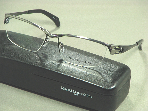お得な情報満載 Masaki Matsushima （マサキマツシマ）MASAKI MATSUSHIMA 日本製メガネ　MF-1243-3 ナイロール、ハーフリム