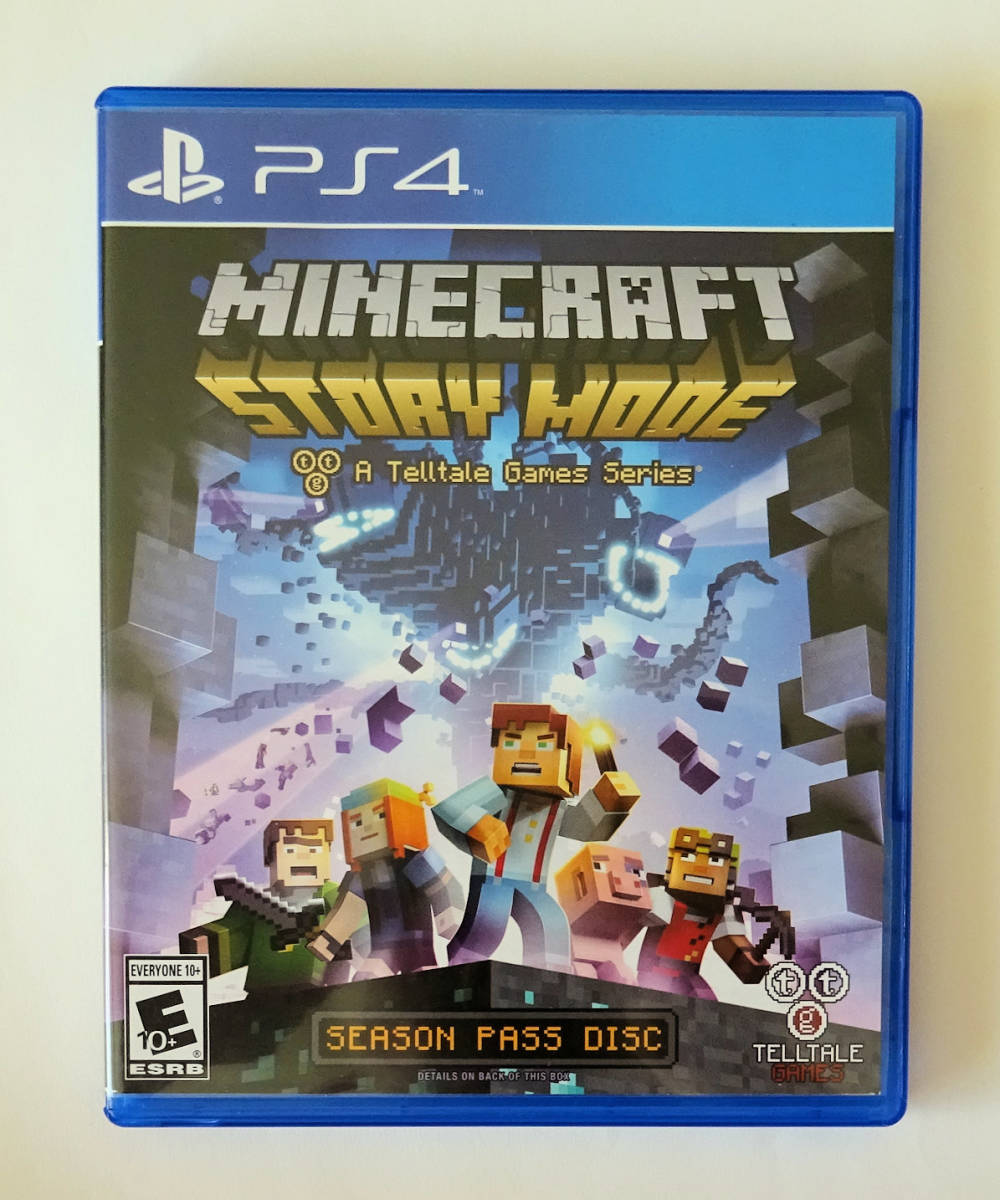 PS4 ★ マインクラフト MINECRAFT STORY MODE ★ 北米版 USA版_画像1